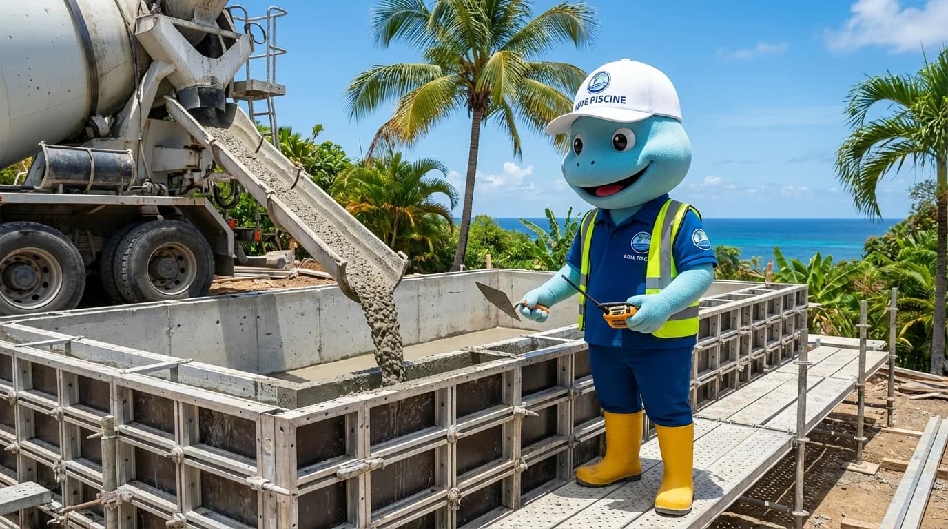 Service Construction de Piscine - Koté Piscine Guadeloupe