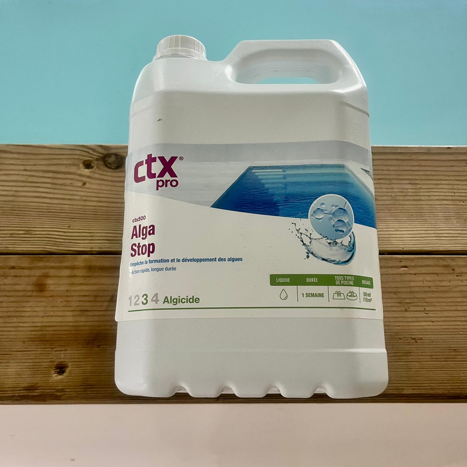 AlgaStop - Koté Piscine - CTX pro - Entretien chimique - 